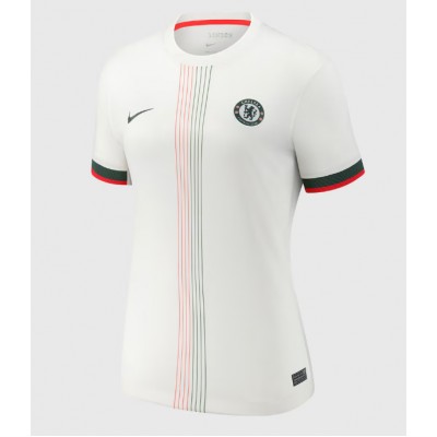Ženski Nogometni dresi Chelsea Gostujoči 2025-26 Kratek Rokav Ženski Nogometni dresi Chelsea Gostujoči 2025-26 Kratek Rokav